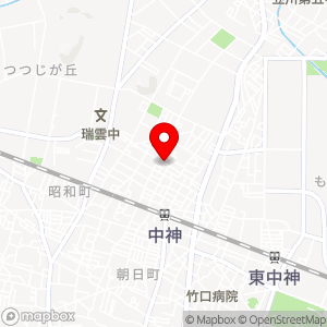 三井のリパーク 中神町の地図