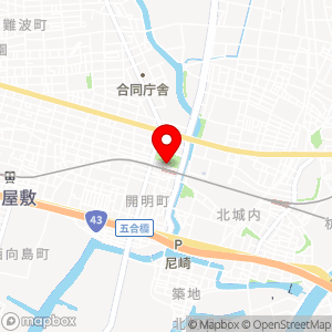 アズナス 尼崎の地図