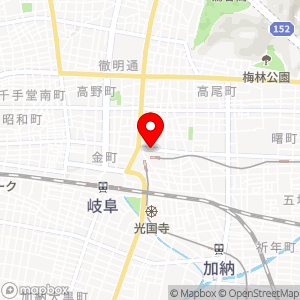 名鉄協商パーキング 岐阜第2の地図