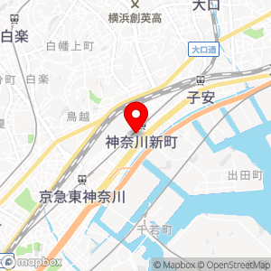 まいばすけっと 神奈川新町駅前店の地図