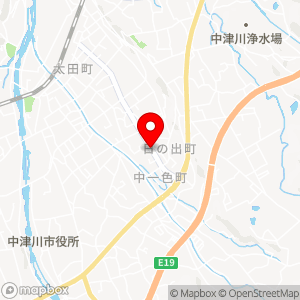 アミカ 中津川店の地図