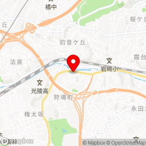 ファミリーマート 横浜狩場町店の地図