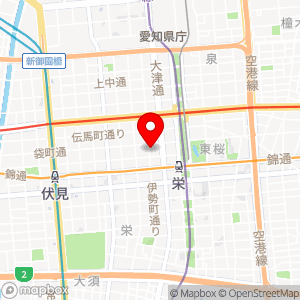三井のリパーク 錦第23の地図