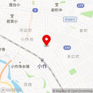 ローソン 青梅新町三丁目店の地図