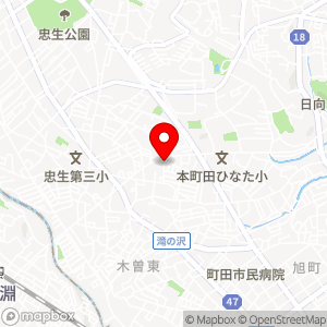ナビパーク 本町田第1の地図