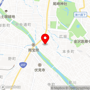 タイムズ 金沢片町商店街の地図