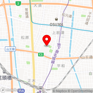 名鉄協商パーキング 東別院北の地図