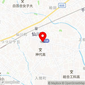 食品館あおば 仙川店の地図
