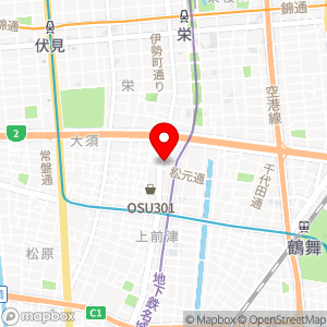 エムテックキッズランド大須パーキングの地図