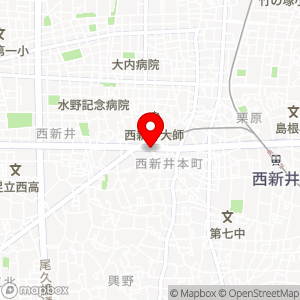 ST-Park 西新井本町第1駐車場の地図