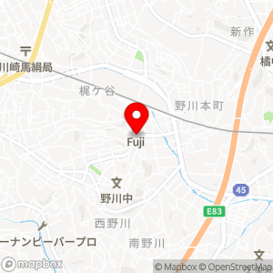 セブンイレブン 川崎野川の地図