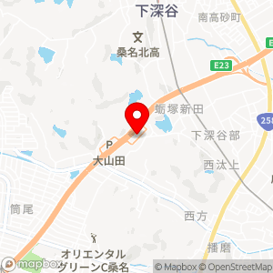大山田PA（下り）の地図