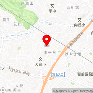 スペース24 チケパ 川崎南平台第1の地図