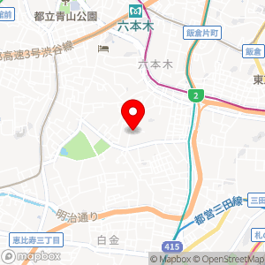 エコロパーク 元麻布第3の地図