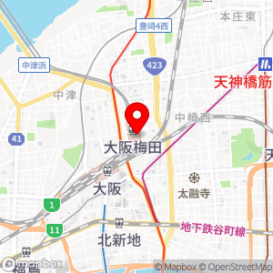 アズナス 梅田5号の地図