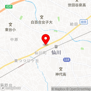 パーキング365 仙川2丁目の地図