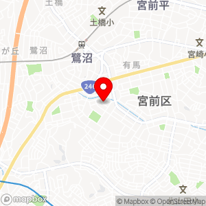 タイムパーキング 有馬第2の地図