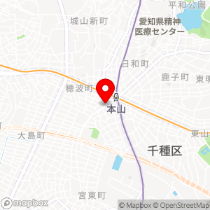 名鉄協商パーキング 本山第3の地図