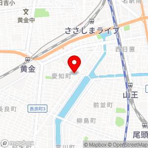 ラッキーパーキング 愛知町の地図