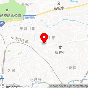タイムズ 所沢上安松の地図