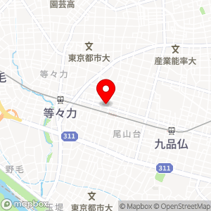 東洋CARMAX 尾山台の地図