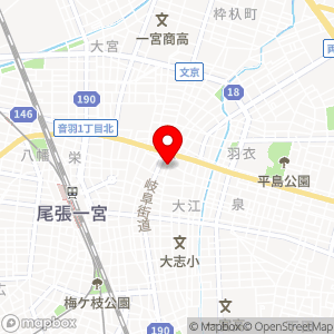 名鉄協商パーキング 一宮市役所前第2の地図
