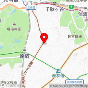 NPD 神宮前テラス駐車場の地図