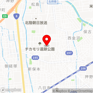 ファミリーマート 金沢新保本店の地図