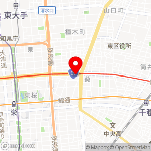 名鉄協商パーキング 東桜第2の地図