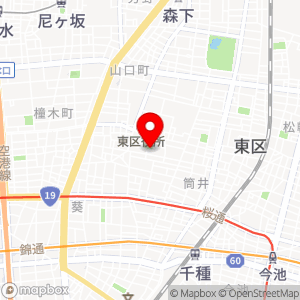 名鉄協商パーキング 筒井1丁目の地図