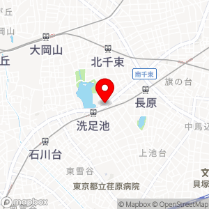 タイムズ 南千束第4の地図