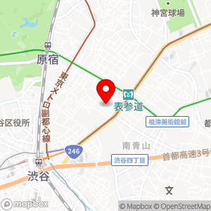 コインパーク 北青山3丁目の地図