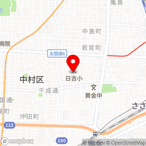 三井のリパーク 城主町2丁目の地図