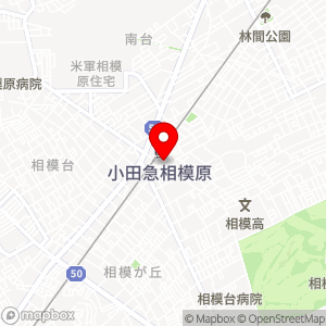 ローソンストア100 小田急相模原店の地図
