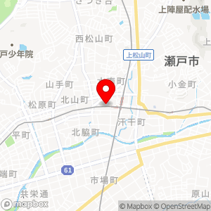 名鉄協商パーキング 新瀬戸駅前（軽専用）の地図