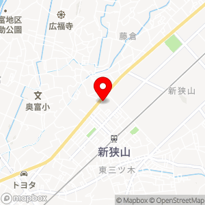 ファミリーマート 新狭山店の地図