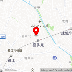三井のリパーク 世田谷喜多見9丁目の地図