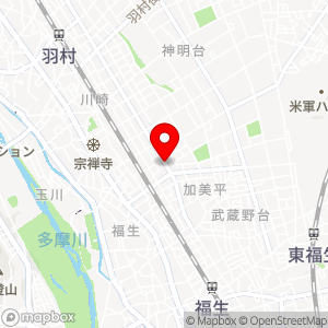 タイムズ 福生加美平の地図