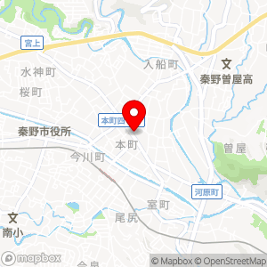 三井のリパーク 秦野本町3丁目の地図