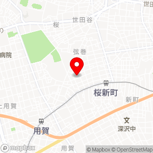 ライフ 桜新町店の地図