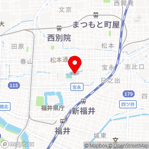 ファミリーマート 福井宝永三丁目店の地図