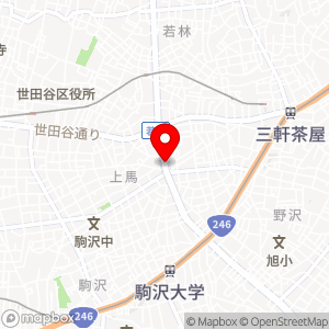 公社駐車場 駒留の地図