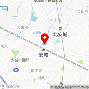 名鉄協商パーキング 安城駅北口の地図