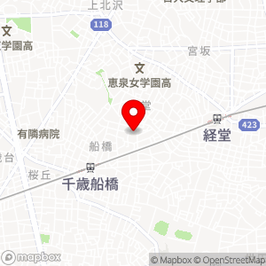 三井のリパーク コーシャハイム経堂フォレストの地図