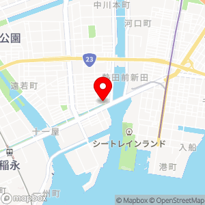 名鉄協商パーキング 中川本町の地図