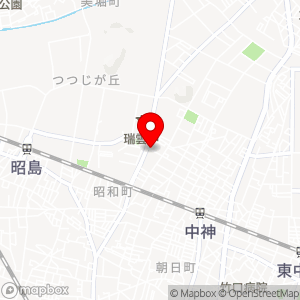ファミリーマート 昭島諏訪松中通り店の地図