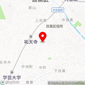 ナチュラルローソン 目黒祐天寺前店の地図