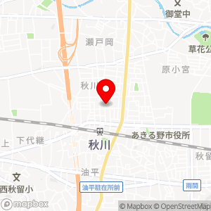 東急ストア あきる野とうきゅうの地図