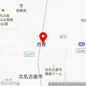 三井のリパーク 西春駅前の地図