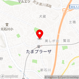 三井のリパーク たまプラーザの地図